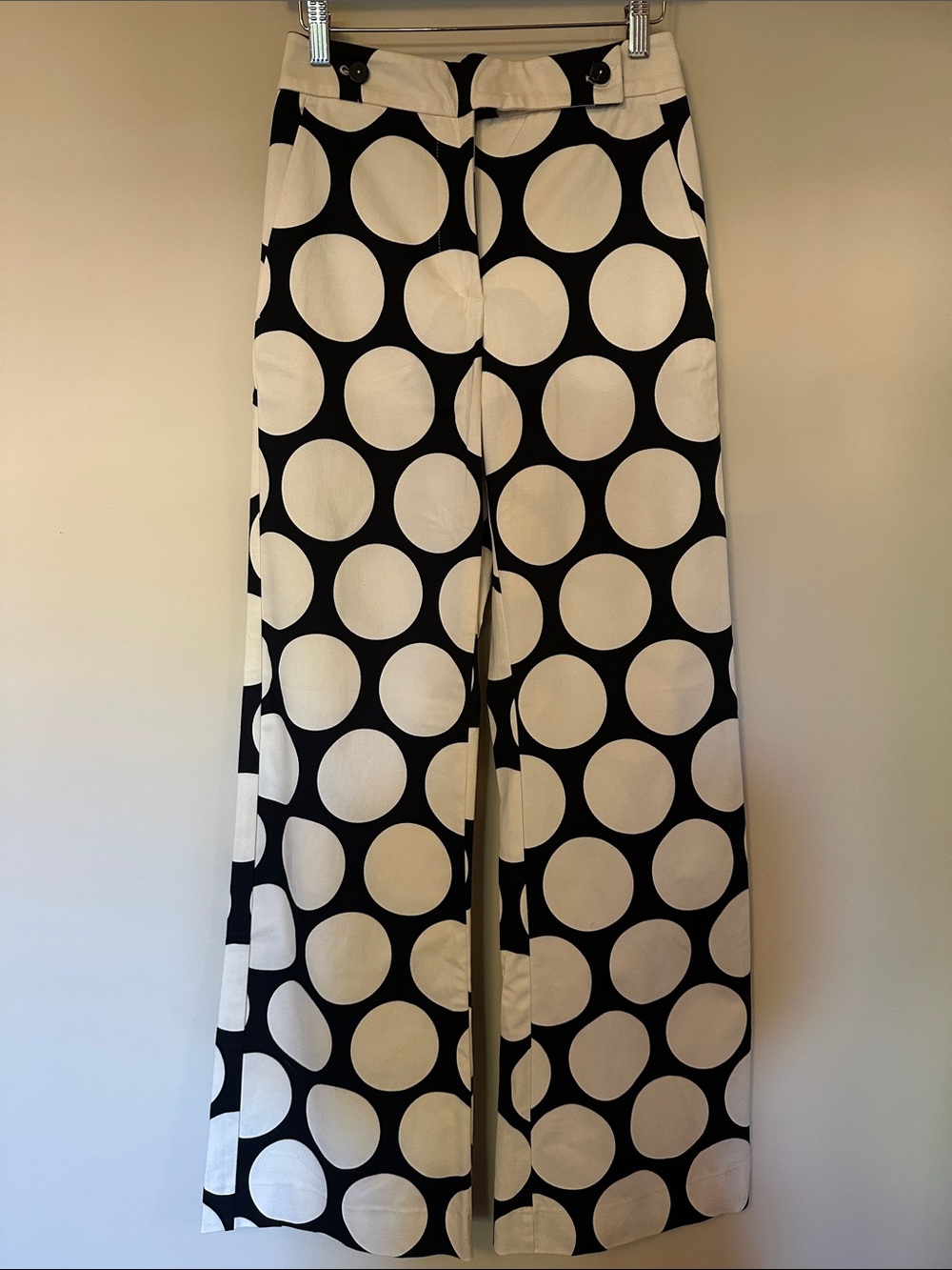 Zara Black & White Polka Pants